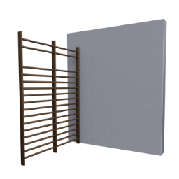 Sprossenwand - Sprossenwand offen